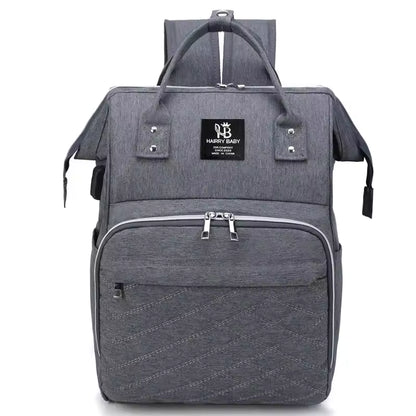 Backpack Organized Daypack Travel Baby Bag with Stroller Strap and Side Bottle Pockets
