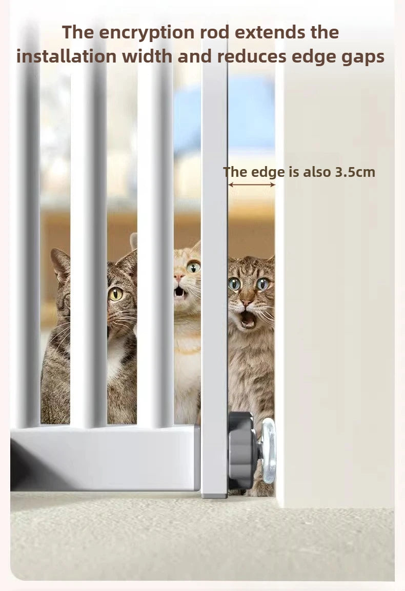 Pet Fences Strong Load-bearing Capacity Baby Gate Dog Kennel Security Door Easy Install Playpen for Dogs Pets Products