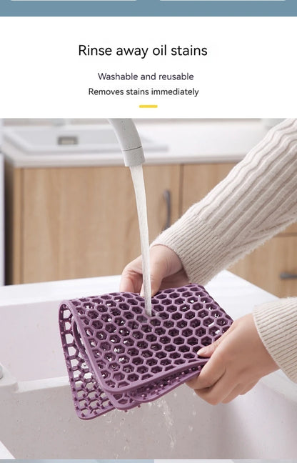 Silicone Sink Protector, Heat Resistant Non-slip Dishwasher Suitable, Large Mat for Bottom of Farmhouse Kitchen Stainless Steel Sink