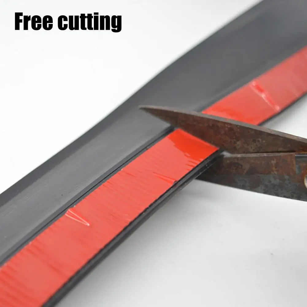 Garage Door Seal Top and Sides - 300cm Garage Door Weather Stripping Side Seal, Heavy Duty Weatherproof TPE, Insulates, Prevents Drafts, Easy Installation for Homeowners and DIYers