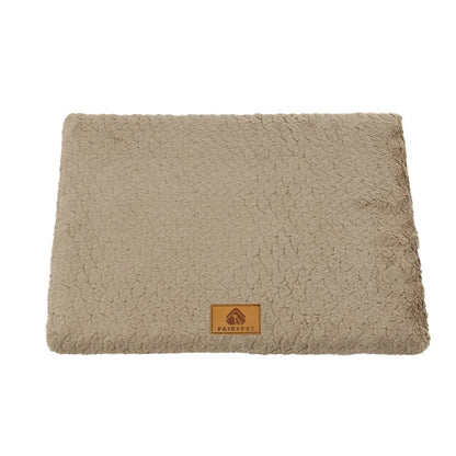 Washable Dog Bed for Crate 47x29 Inch, Reversible Kennel Pad for Extra Large Dogs Weight Up to 100 lbs, Plush and Comfy Pet Sleeping Mat, Charcoal