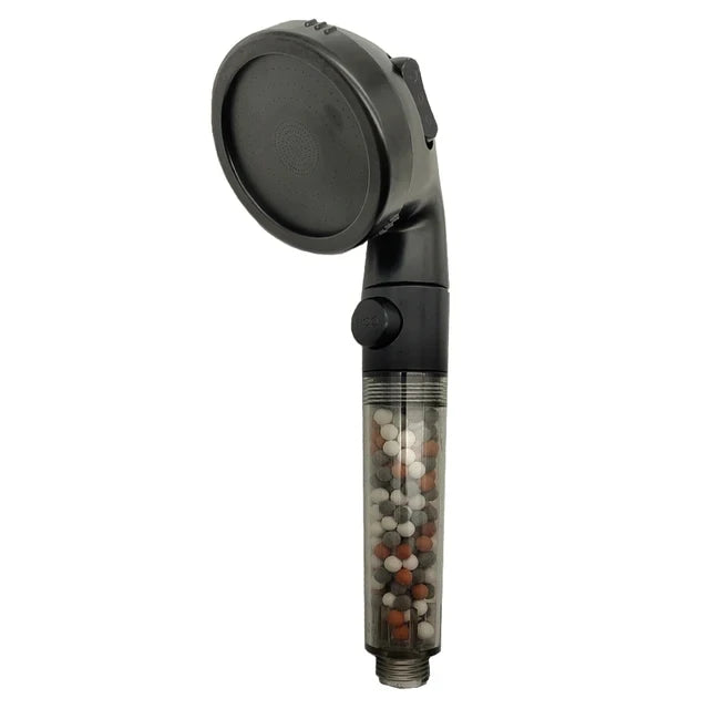 Filtered Shower Head with Handheld, New 3 Functions High Pressure SPA Water Saving Handheld Rainfall Anion Filter Shower
