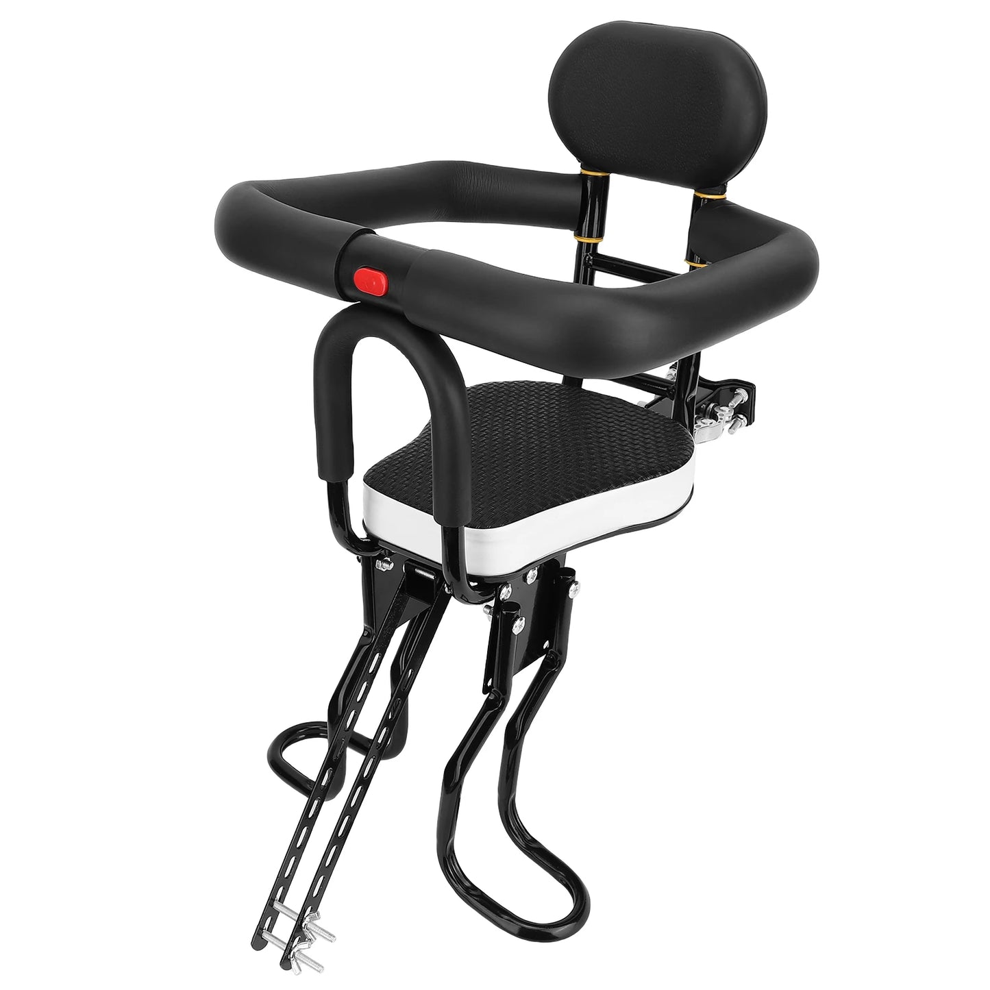 Kid's Bike seat Front Child Carrier Bike Chair for Bicycle Kids seat for Children 2~4 Years 80KG Capacity for Multiple