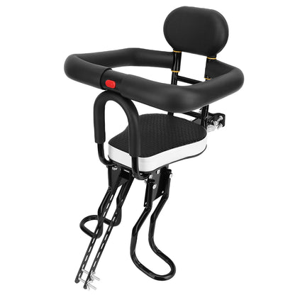 Kid's Bike seat Front Child Carrier Bike Chair for Bicycle Kids seat for Children 2~4 Years 80KG Capacity for Multiple
