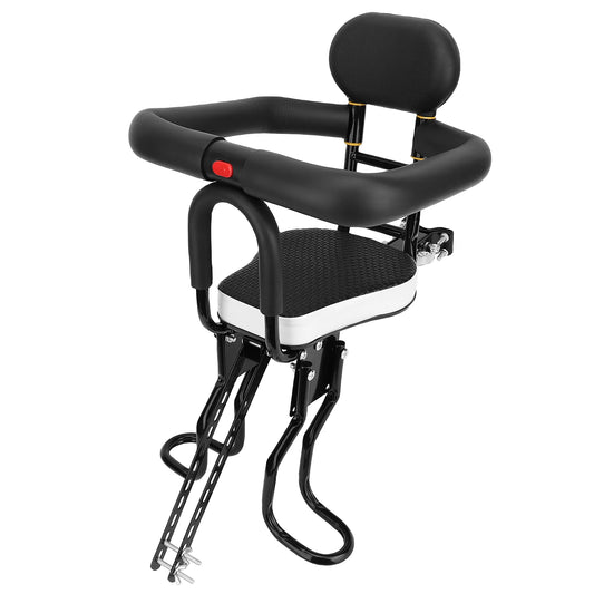Kid's Bike seat Front Child Carrier Bike Chair for Bicycle Kids seat for Children 2~4 Years 80KG Capacity for Multiple