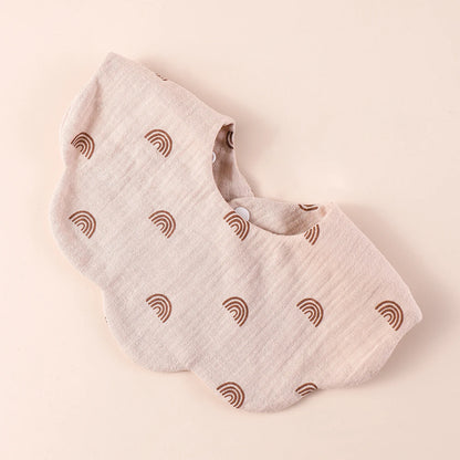 1pcs Cotton Soft Baby Bibs Solid Color Infant Bib Newborn Burp Cloths Bandana Scarf for Kids Boy Girls Feeding Saliva Towel