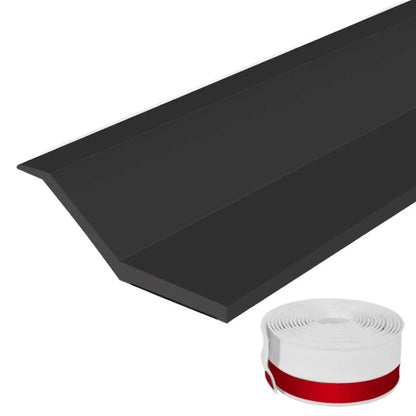 Garage Door Seal Top and Sides - 300cm Garage Door Weather Stripping Side Seal, Heavy Duty Weatherproof TPE, Insulates, Prevents Drafts, Easy Installation for Homeowners and DIYers