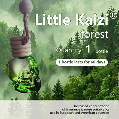 Little Kaizi *Skull Shape *Scented Car Air Freshener - Long-Lasting Car Diffuser - Lasts 60+ Days-A scent that men and tough guy