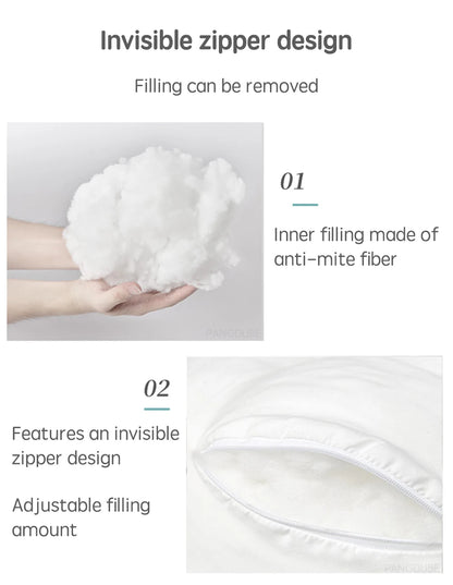 Pregnancy Pillow - Full Body Maternity Support for Back & HIPS, Soft Sleeping Pillow with Removable Cover, Comfort for Side Sleepers and Pregnancy