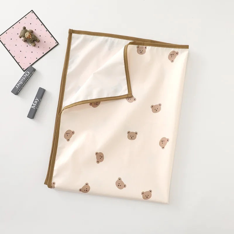 Reusable Baby Diaper Changing Mat Cover Waterproof Foldable Newborn Baby Sheet Mattress Portable Multi Use Travel Floor Play Pad