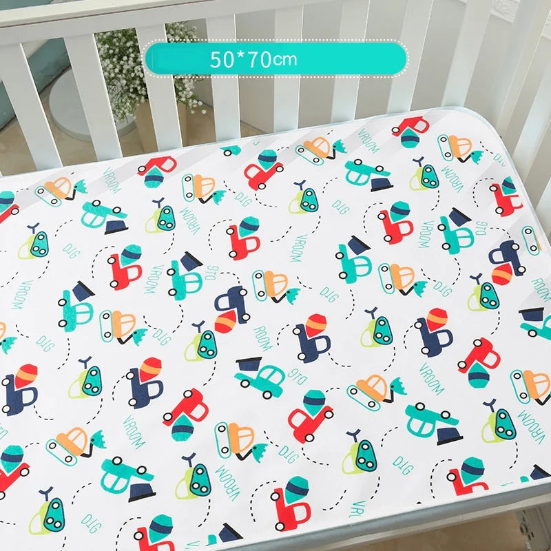 Changing Pad Cover for Baby Waterproof Bed Pad Kids Travel Mattress Protector Baby Reusable Changing Mats for babies Diaper Pads