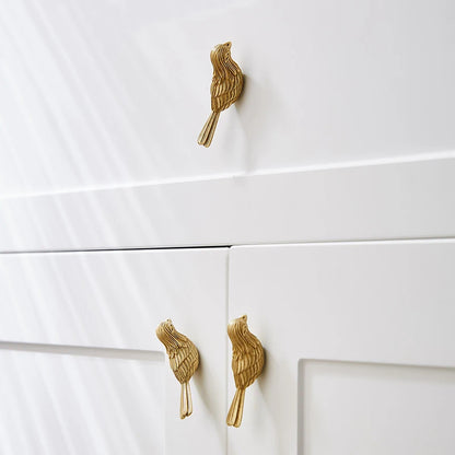 Cabinet Handles Brushed Brass Kitchen Knobs European style minimalist solid brass cabinet DIY pull handle classical luxury drawer gold knob cabinet door long handle