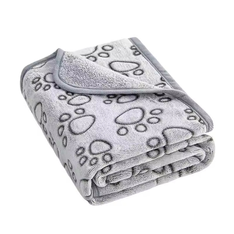 Dog Blankets for Large Dogs ,  1pc Pet Mat Soft Fluffy High Quality Pet Blanket Cute Cartoon Pattern Pet Mat Warm and Comfortable Blanket for Cat Dogs