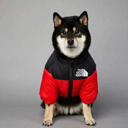 Dog Fans Winter Warm Thick Down Jacket for Small & Medium Dogs - French Bulldog Puppy Cold Weather Coat