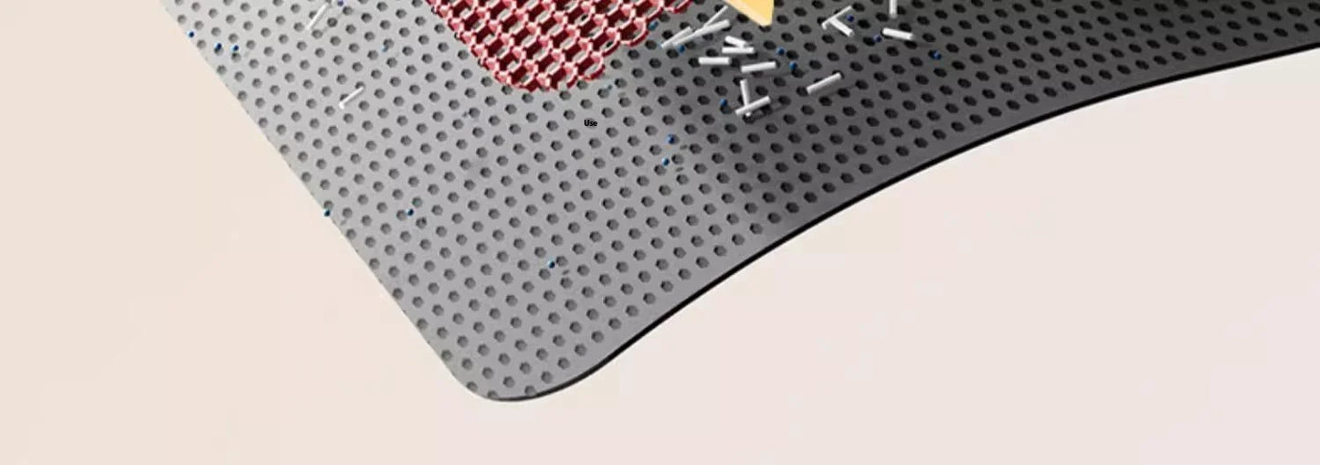 Extra Large Cat Litter Mat Heavy Duty Waterproof 2 Layer Non Slip Washable Pet Floor Protector Litter Box Sand Stopper