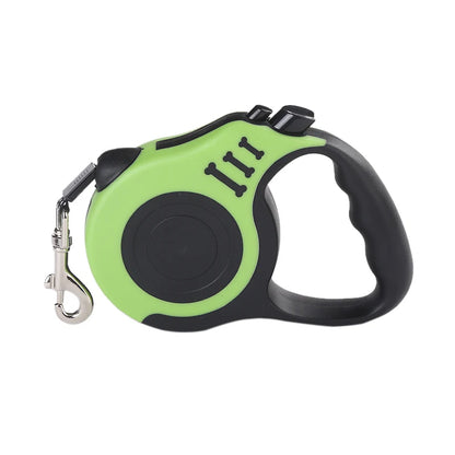 3m 5m Dog Leash for Small Dogs Cat Automatic Retractable Durable Nylon Lead Puppy Outdoor Travel Walking Hiking Traction Rope