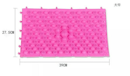 Massage pad plantar finger pressure plate foot massage sensory toy children and adults thickened to relieve tension fun game mat