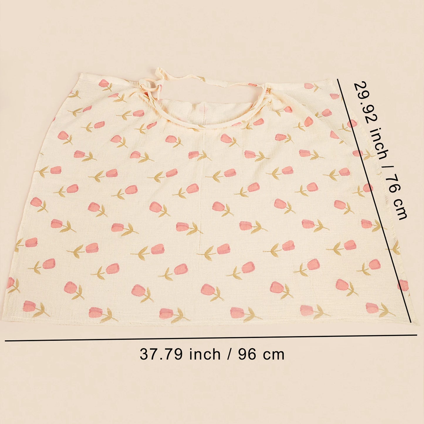 Tulip Printing Mother Outing Privacy Breastfeeding Adjustable Apron Baby Feeding Nursing Cover Blanket Stroller Cover Blanket