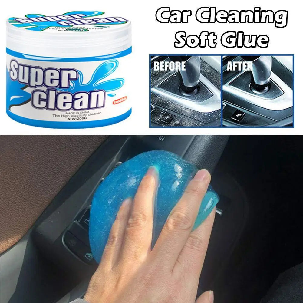 Car Cleaning Gel Soft Glue Car Air Outlet Vacuum Mud Multi-function Keyboard Gap Cleaning Mud Car Gap Dust Dirt Cleaner Soft Gel