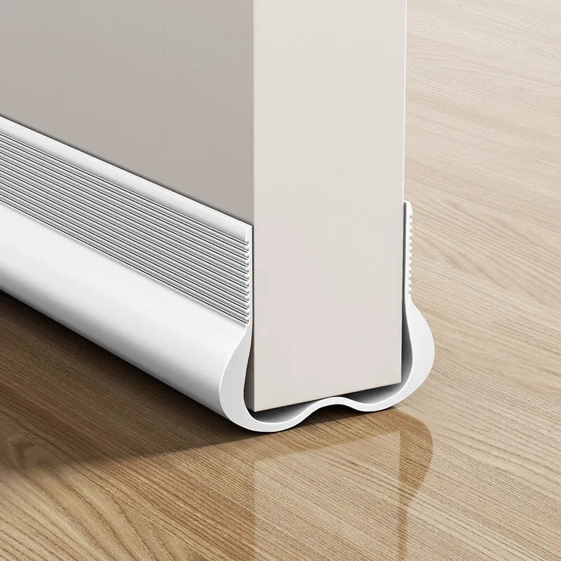 (2 Pcs) Under Door Draft Stopper, Under Door Blocker Size of Adjustable Size 93cm, Easy Install,Gap Filler, Reduces Air Draft, Noise & Sound, Door Seal for Improved Insulation