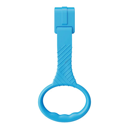 Playpen Baby Pull Up Rings - Premium Baby Handles for Play Pen Standing Up - Plastic Walking Exercises Assistant Rings for Infants Babies Toddler - Ergonomic Handles - 5 Colors