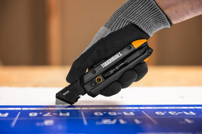 TB-H4-12-IM Electrician's Folding Utility Knife With Bit Driver Pry Bar Hand Tools