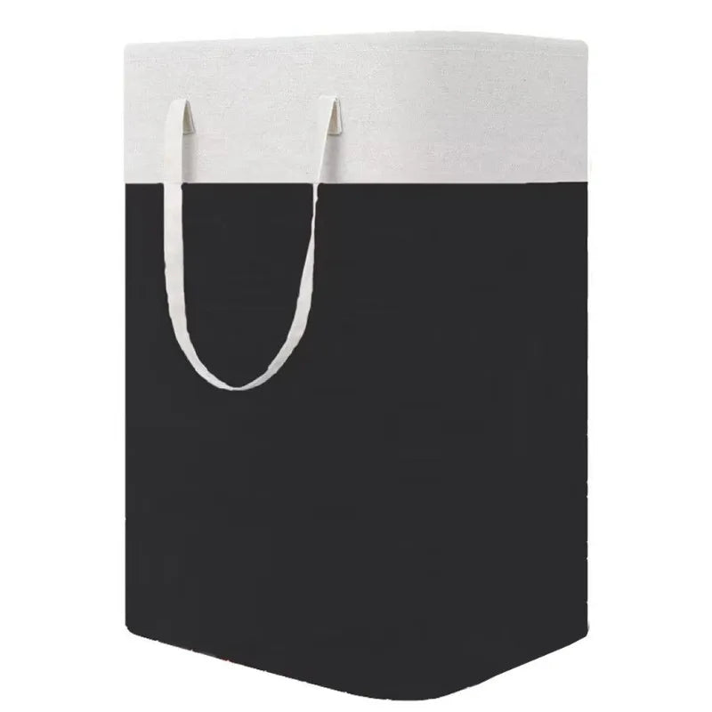 Laundry Hamper with Handles,Large Foldable Laundry Basket for Clothes, canvas Storage Bin&nbsp;