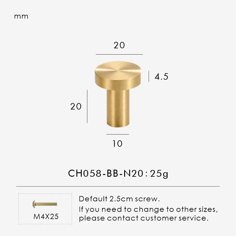 Brushed Brass Cabinet pulls Kitchen Cabinet Handles, Cabinet Pulls Kitchen Cabinet Hardware for Cupboard Nickel Brushed Antique Brass Matte Gold CH111