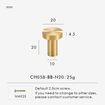Brushed Brass Cabinet pulls Kitchen Cabinet Handles, Cabinet Pulls Kitchen Cabinet Hardware for Cupboard Nickel Brushed Antique Brass Matte Gold CH111
