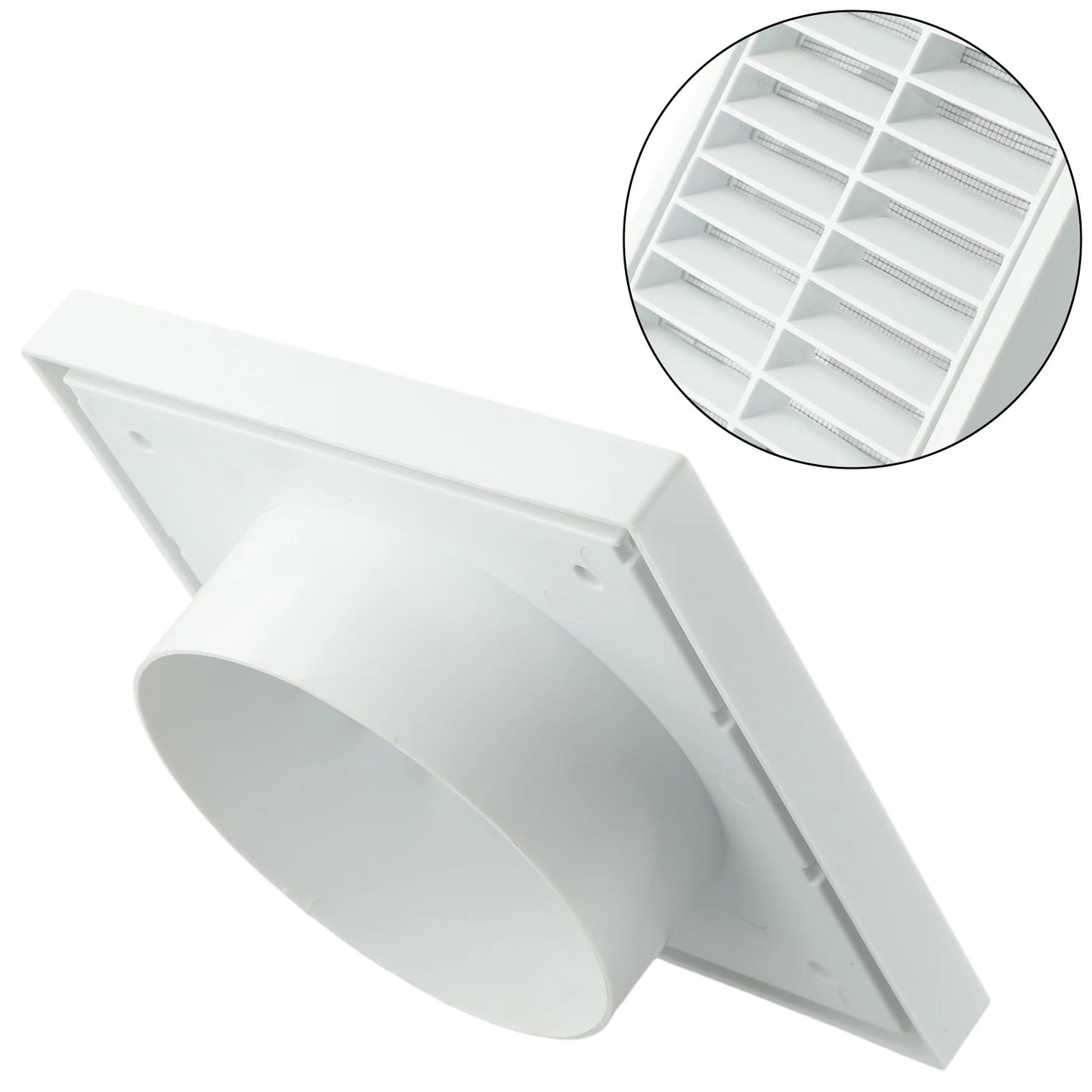 Efficient Ventilation Grille Durable PP Material Air Exhaust Outlet Fresh for Wall Ceiling Openings Vermin and Rodent Protection