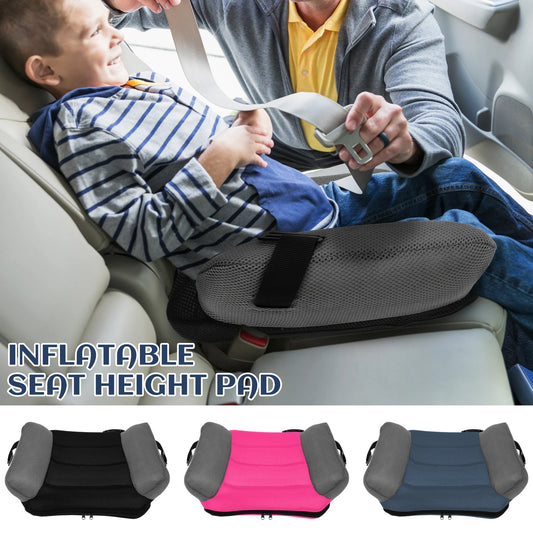 Portable Inflatable Seat Cushion PVC Travel Inflatable Booster Car Seat Fast Inflate Lightweight Soft Booster Car Seat for Kids