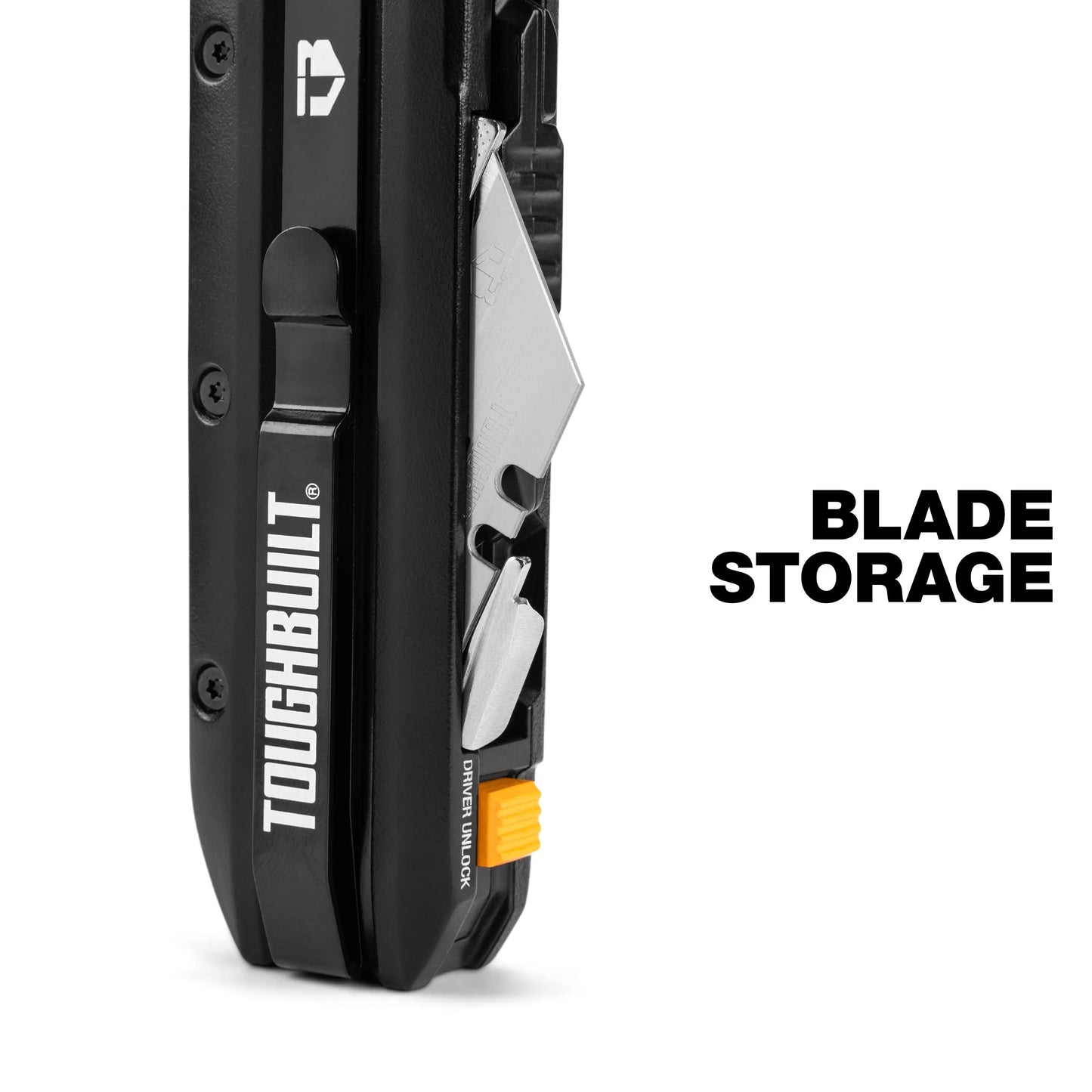 TB-H4-12-IM Electrician's Folding Utility Knife With Bit Driver Pry Bar Hand Tools