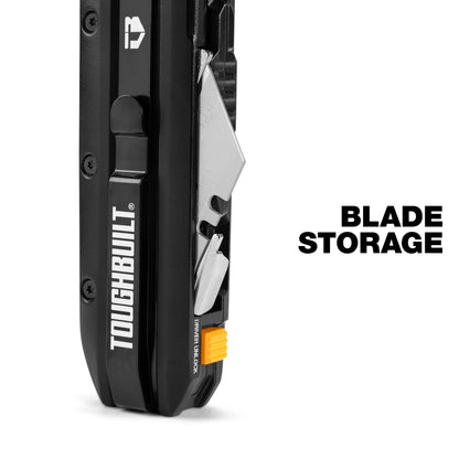 TB-H4-12-IM Electrician's Folding Utility Knife With Bit Driver Pry Bar Hand Tools