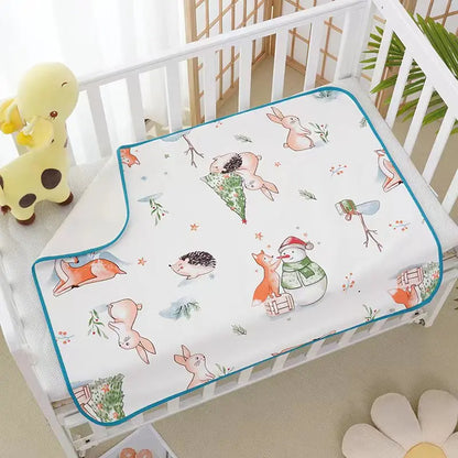 Changing Pad Cover for Baby Waterproof Bed Pad Kids Travel Mattress Protector Baby Reusable Changing Mats for babies Diaper Pads