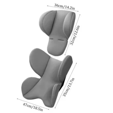 Infant Insert Compatible with Doona|Graco Snugride|Britax|Chicco Keyfit |Evenflo Pivot |Head and Body Support |Side Impact Protection for Newborn |Doona Accessories