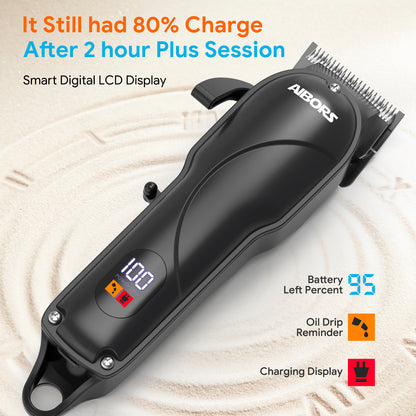 Black Dog Cat Clippers, Home Professional Cordless Cat Grooming Tools for Dog Thick Coat Clippers