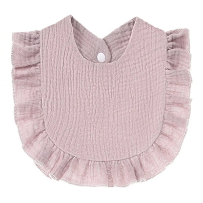 1pcs Cotton Soft Baby Bibs Solid Color Infant Bib Newborn Burp Cloths Bandana Scarf for Kids Boy Girls Feeding Saliva Towel