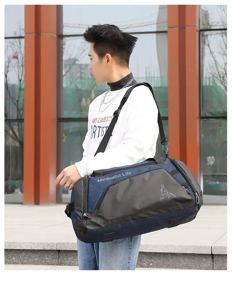 Sports Bag Gym Bag Waterproof Training Fitness Bags Durable Multifunctional Handbag Outdoor Sporting Swimming Tote