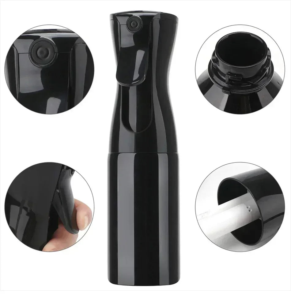 200/300/500ml High Pressure Spray Bottles Refillable Bottles Continuous Mist Watering Can Automatic Salon Barber Water Sprayer