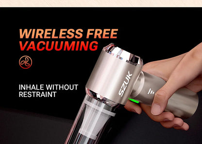 SZUK C012MAX 985000PA Car Vacuum Cleaner Portable Handheld Mini Vacuum Cleaner Cordless Powerful Car Cleaner Home Appliance