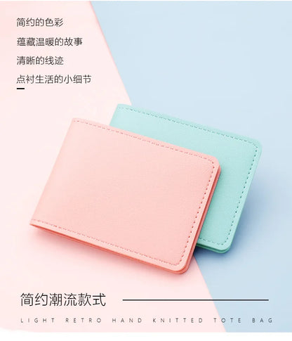Ultra Thin Auto Driver License Bag Artificial PU on Cover for Car Driving Documents ID Card Holder Purse Wallet Case card holder