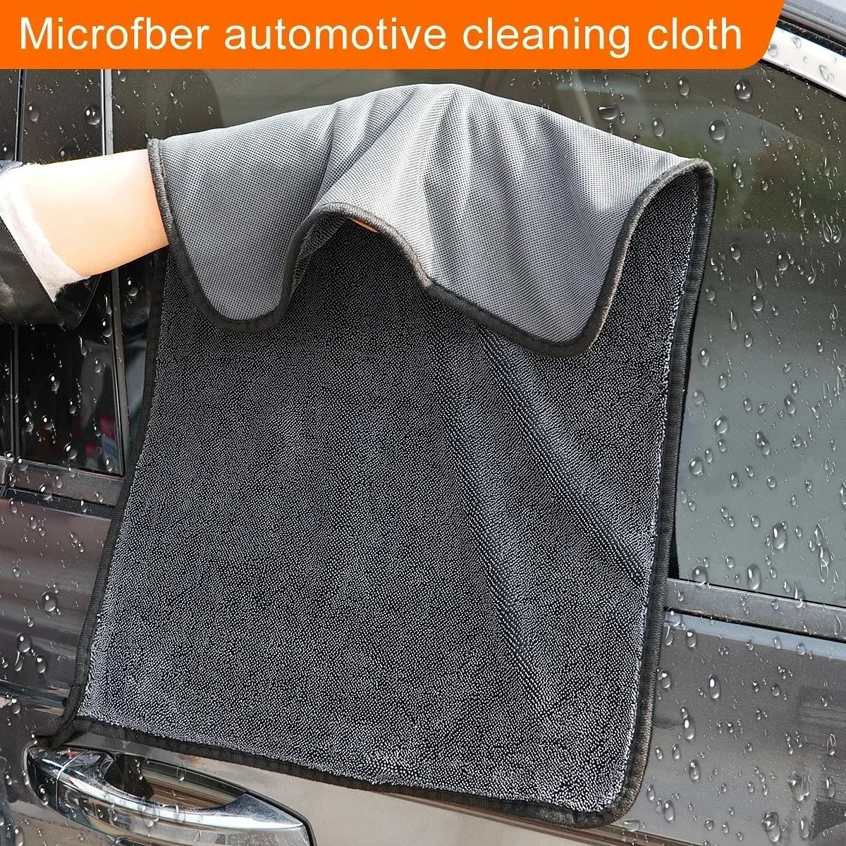 1/2pcs Professional Microfiber Towels Car Washing Towel Micro Fiber Auto Extra Soft Rag Fast Drying Cloth for Car Wash Accessory