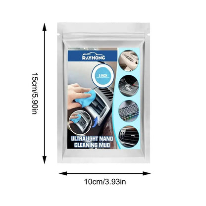 Car Cleaning Gel Putty Reusable Car Interior Detailing Mud Dust Computer Dust Cleaning Keyboard Remover Gel Auto Vent Clean H7U4