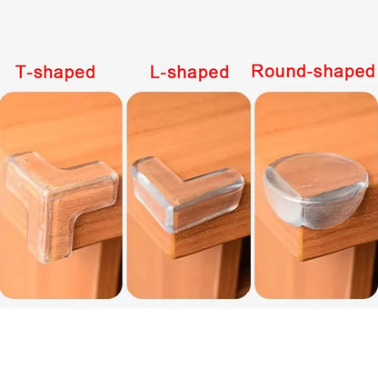 8Pcs/12Pcs Child Baby Safety Silicone Protector Table Corner Edge Protection Cover Children Anticollision Edge & Guards
