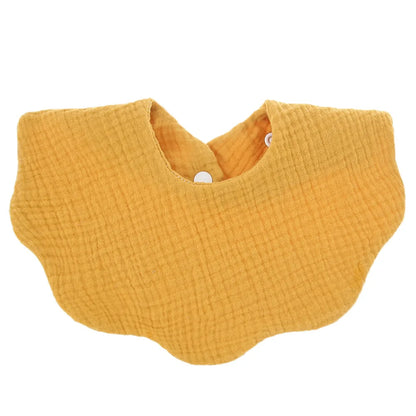 1pcs Cotton Soft Baby Bibs Solid Color Infant Bib Newborn Burp Cloths Bandana Scarf for Kids Boy Girls Feeding Saliva Towel