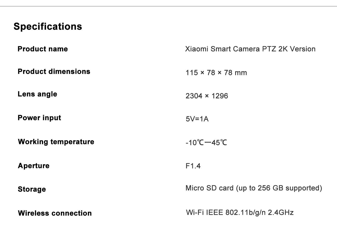 New Xiaomi Smart Camera 2K 1296P HD 360 Angle Indoor Baby Security Monitor WIFI Night Webcam Video IP Camera Mi Smart Home