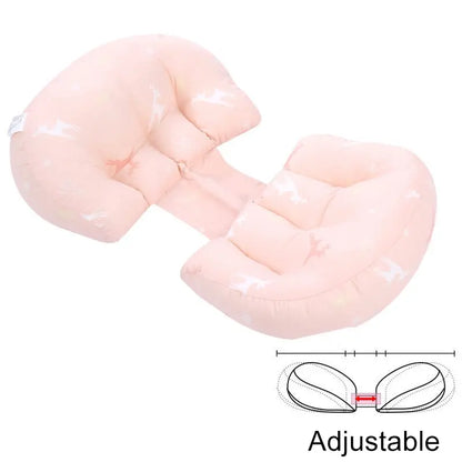 New Cotton Waist Maternity Pillow For Pregnant Women Pregnancy Pillow U Full Body Pillows To Sleep Pregnancy Cushion Pad Product