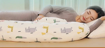 2025 New Comfortable Maternity Pillow Lumbar Side Pillow Multi-functional Abdominal Support H-shaped Pillow Pregnancy Products