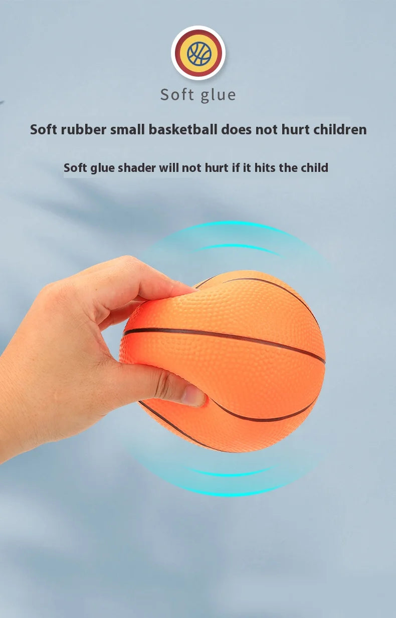 Children's Version Vertical Adjustable Lifting Basketball Rack Outdoor Home Indoor Sports Crtoon Rebound Parent-child Interacti