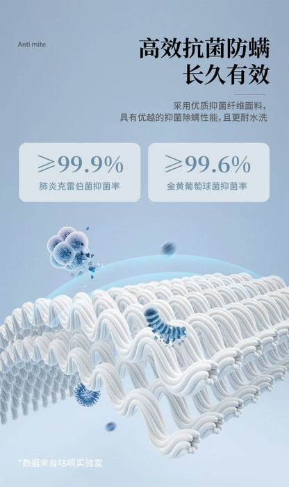 U-Shaped Pregnancy Pillow for Side Sleeping Maternity Body Pillow with Back & Belly Support Cooling Summer Sleep Comfort